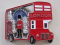Автентичен 3D магнит от Лондон, Великобритания-метален, снимка 4