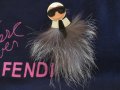 Fendi Karl Lagerfeld шал, снимка 7