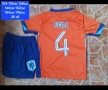 4 VIRGIL 🧡⚽️ детско юношески футболни екипи Холандия , снимка 4