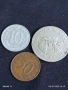 Три монети БЕЙЛИУИК ДЖЪРСИ, ЧЕХОСЛОВАКИЯ за КОЛЕКЦИОНЕРИ 47520, снимка 1