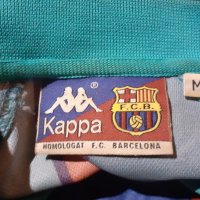 Оригинална рядка ретро тениска на FC Barcelona 1996-1997 Kappa, снимка 2 - Футбол - 43109737