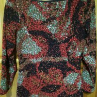 Дамска бутикова блуза "Devernois" (40)М, снимка 7 - Блузи с дълъг ръкав и пуловери - 26981557