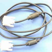 Компютърен цифров DVI кабел за видео монитори, проектори или телевизори: LCD дисплей (TFT) , снимка 3 - Кабели и адаптери - 37080179