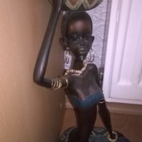 поръчана-афро дама-дървена фигура-внос франция, снимка 7 - Колекции - 26333678