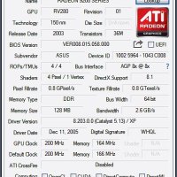 Видео карта ATi Radeon Asus A9200SE 128MB DDR 64bit AGP, снимка 10 - Видеокарти - 40364060