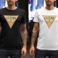 Тениска GUESS принт Всички размери, снимка 4 - Тениски - 30792279