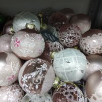 Стъклени коледни топки Christmas , снимка 1 - Декорация за дома - 42992277