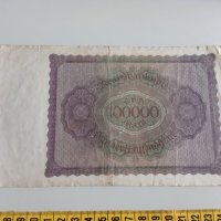 100 000 марки 1923 Германия , снимка 2 - Нумизматика и бонистика - 37118492