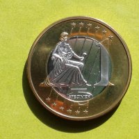 1 евро 2004 Малта Пробна ''Specimen'' , снимка 1 - Нумизматика и бонистика - 43433525