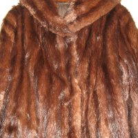 Дамско палто естествен косъм норка, снимка 2 - Палта, манта - 38162273