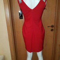 Официална червена нова рокля Fervente Istanbul , снимка 4 - Рокли - 28265452