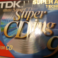 Лот от 12 бр чисто нови хромни касети TDK Super CDing 90, снимка 5 - Аудио касети - 44867362