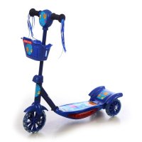 Тротинетка с 3 колела, светеща и музикална, снимка 1 - Детски велосипеди, триколки и коли - 11317030