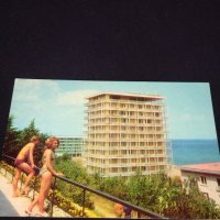 Две стари картички  Българското Черноморие АХТОПОЛ къмпинг Делфин, Златни пясъци хотел Берлин 22536, снимка 7 - Колекции - 43099282