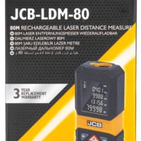 Акумулаторна лазерна ролетка JCB 80м , LDM-80, снимка 5 - Други инструменти - 43243693