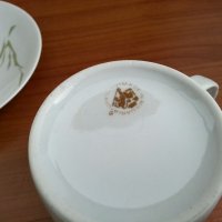 Стар български порцелан сет за чай кафе , снимка 7 - Чаши - 32806751
