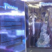 Статуетка LED лампа лед Меч World of Warcraft Lich King Sad Sword Arthas Артас Уаркрафт фигура, снимка 9 - Други ценни предмети - 28519809