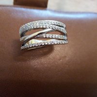 Сребърен пръстен с печат, снимка 7 - Пръстени - 35411971