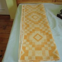 Жълто памучно одеяло, снимка 6 - Олекотени завивки и одеяла - 37392298