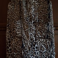 дълъг макси шушляков елек грейка леопардов принт, снимка 5 - Елеци - 35467324