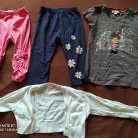 116 ЛОТ клинчета, блузка и ръкави - обща цена 10лв , снимка 1 - Детски комплекти - 28946263