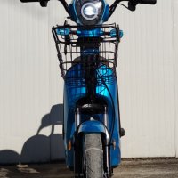 Електрически скутер 350 вата модел MK-K син цвят 20Ah батерия, снимка 2 - Мотоциклети и мототехника - 40491559
