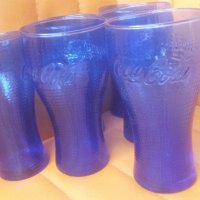 Чаши Кока Кола сини релеф от поредица Макдоналдс 6 бр, снимка 5 - Колекции - 35080220