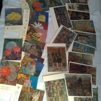 Диплянки пълни с картички от художници от цял свят запазени пълен комплект за ценители, снимка 17 - Колекции - 37502812