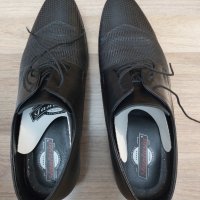 Италиански официални мъжки обувки от естествена кожа, снимка 6 - Официални обувки - 43636011