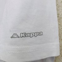 Снежнобяла памучна тениска KAPPA, снимка 5 - Тениски - 28694247