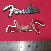 Fender Spaghetti logo 3D табелки, снимка 7 - Китари - 44012383