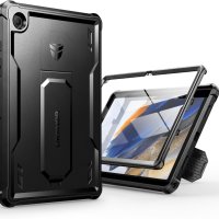Калъф Dexnor за Samsung Galaxy Tab A8, протектор и стойка, черен, снимка 1 - Таблети - 43956543