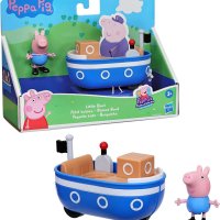 Оригинална фигурка Peppa Pig с малка лодка / Hasbro, снимка 1 - Фигурки - 43179952