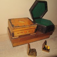 стара дървена кутия, снимка 7 - Антикварни и старинни предмети - 44025870