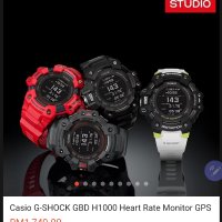 Casio gbd h1000, снимка 7 - Смарт часовници - 38789597