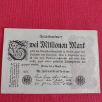 Райх банкнота  2 милиона марки 1923г. Германия рядка за колекционери 28275, снимка 5 - Нумизматика и бонистика - 37152786