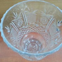 кристална купа ваза фруктиера, снимка 10 - Антикварни и старинни предмети - 27012231