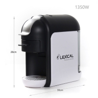 Мултифункционална машина за кафе(5 в 1) LEXICAL TOP LUX LEM-0611; Гаранция: 2 години., снимка 10 - Кафемашини - 44895199