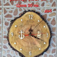 Часовници от дърво, снимка 12 - Стенни часовници - 42968778