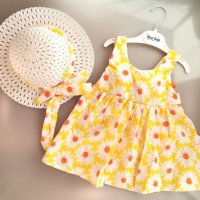  Бебешка рокля с капела, снимка 3 - Бебешки рокли - 39912035