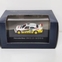 HERPA H0 1/87 MERCEDES BENZ 190 E EVO МОДЕЛ КОЛИЧКА РАЛИ ИГРАЧКА, снимка 1 - Колекции - 43516585