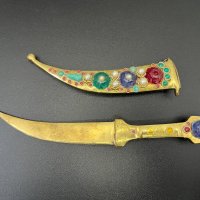 Арабски нож за писма. №4956, снимка 4 - Антикварни и старинни предмети - 43921933