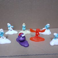 7 играчки The Smurfs от Макдоналдс/Mcdonalds , снимка 2 - Фигурки - 43398488