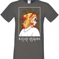 Мъжка тениска Demon Slayer Kyojuro Rengoku 03,Анимация,игра,Празник,Повод,, снимка 8 - Тениски - 38075606