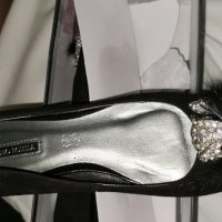 Roberto Bottega  обувки  естествен набук кожа, снимка 3 - Дамски елегантни обувки - 32548373