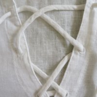 H&M LOGG, нова ленено-памучна блуза, 40, снимка 4 - Блузи с дълъг ръкав и пуловери - 39167130