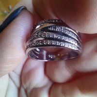 Сребърен пръстен с печат, снимка 3 - Пръстени - 35411971