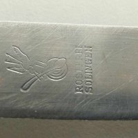 Стар трапезен нож ROSTFREI SOLINGEN, снимка 5 - Антикварни и старинни предмети - 42972436