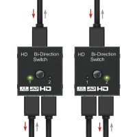Качествен Двупосочен HDMI 1x2, 2x1 Суич / Switch 4K, HD, 3D, снимка 1 - Други - 36976664