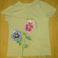 Свободен панталон и блузка "НМ" - 6-8 години, снимка 4 - Детски комплекти - 34900053